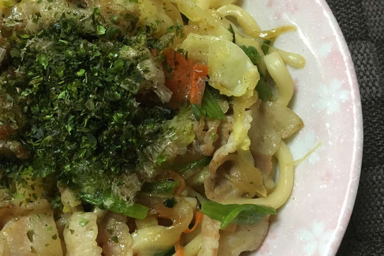 一人分の焼うどん レシピ 作り方 By Mikatch4 クックパッド 簡単おいしいみんなのレシピが356万品