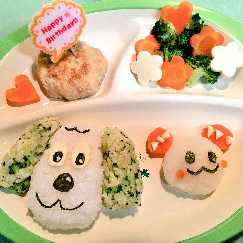 みんなが作ってる 一歳 バースデー プレート ワンワンのレシピ クックパッド 簡単おいしいみんなのレシピが356万品