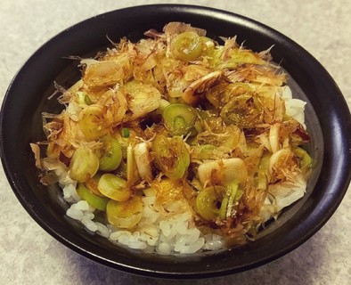 おかかネギご飯⭐ねぎ飯⭐ネギ鰹節丼の写真