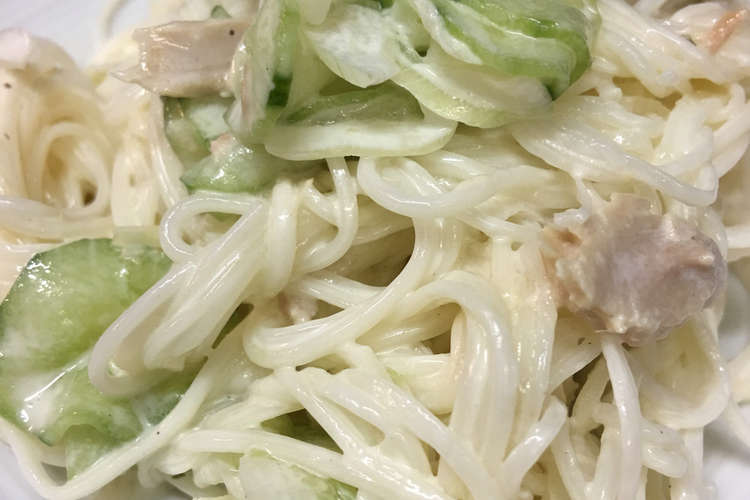 そうめんサラダ ツナ缶で簡単 レシピ 作り方 By みのりんりん クックパッド 簡単おいしいみんなのレシピが358万品
