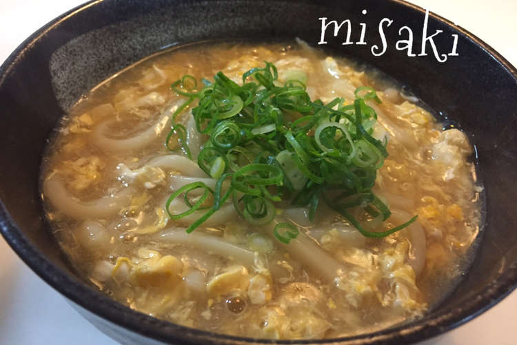 風邪にめっちゃ効くで 鶏卵うどん レシピ 作り方 By Canary Bird クックパッド 簡単おいしいみんなのレシピが358万品