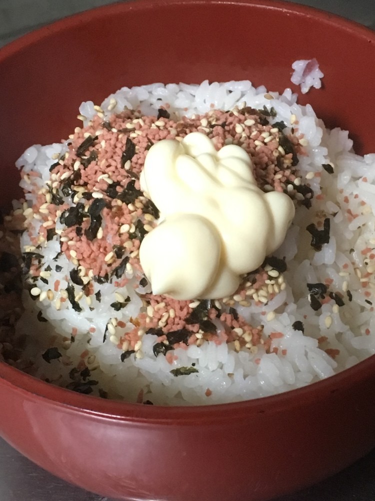 ふりかけ超節約 タラコマヨ丼の画像
