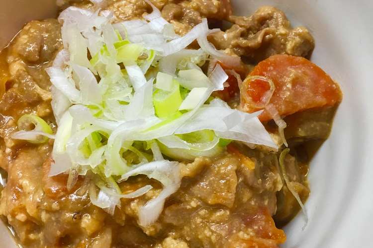 煮込むだけ余った豚汁をアレンジ モツ煮風 レシピ 作り方 By クックabgwyj クックパッド
