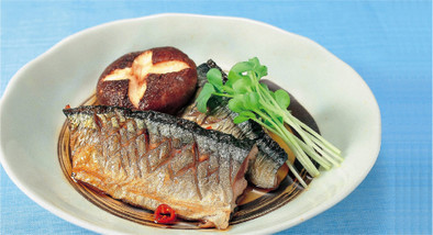 秋刀魚の焼きびたしの写真