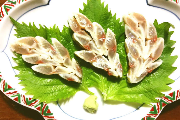 鯵酢 木の葉造り レシピ 作り方 By Guzavie クックパッド 簡単おいしいみんなのレシピが354万品