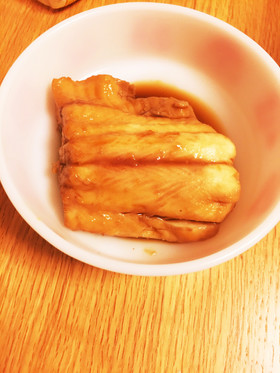 万能合わせ調味料使用! カスザメの煮付け