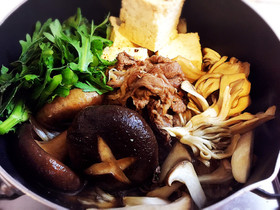 簡単タレも手作り♡基本のすき焼きの作り方