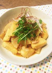 里芋と大根の韓国風煮〜ちょっぴりピリ辛