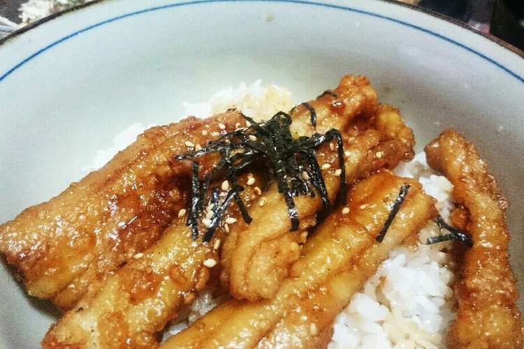 太刀魚の簡単レシピ 蒲焼き丼 レシピ 作り方 By なかじとれいる クックパッド 簡単おいしいみんなのレシピが361万品
