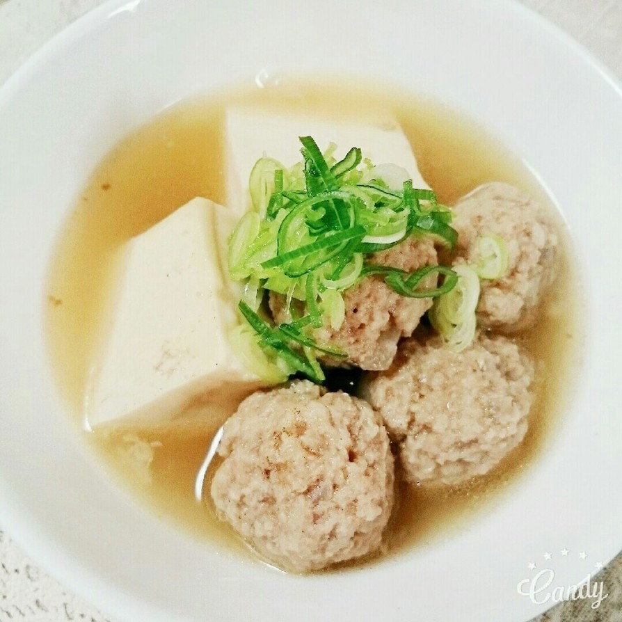 ＊肉団子&お豆腐のスープ＊の画像