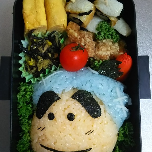 旦那 キャラ弁 しんべえ レシピ 作り方 By 一堂 礼 クックパッド