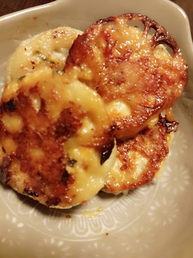 薄レンコンの挟み焼き