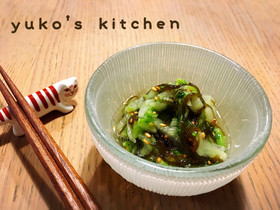 もずく酢と白菜の酢の物☆簡単副菜