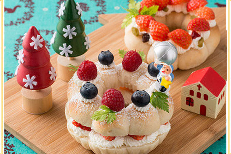 ちぎりパンのクリスマスリース レシピ 作り方 By ペーストリート クックパッド 簡単おいしいみんなのレシピが376万品