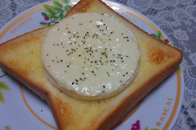 超簡単 カマンベールチーズトースト レシピ 作り方 By ａｉｃｏｏｋｉｎｇ クックパッド