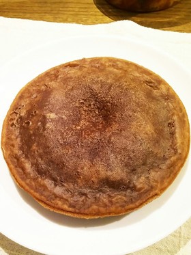 チョコバナナ風味のプロテインケーキ