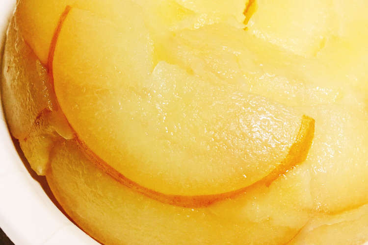 炊飯器pear Cake 梨ケーキ レシピ 作り方 By のんちゃん クックパッド