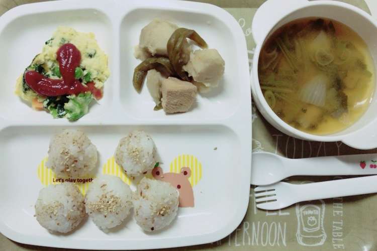 1歳からのꉂ夕飯簡単プレート 手づかみ レシピ 作り方 By Chirin C クックパッド 簡単おいしいみんなのレシピが360万品