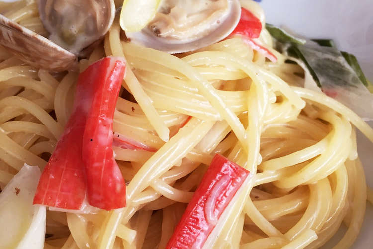 カップ味噌汁で あさりクリーム味噌パスタ レシピ 作り方 By あいことまるこ クックパッド 簡単おいしいみんなのレシピが349万品