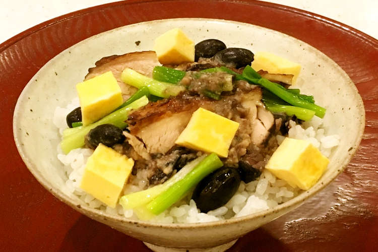 鶏の黒豆みそご飯 レシピ 作り方 By 黒豆の小田垣商店 クックパッド 簡単おいしいみんなのレシピが360万品