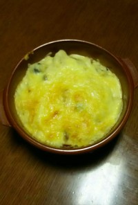 粉末高野豆腐ｄｅ里芋のもちとろグラタン
