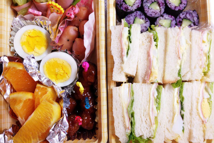 幼稚園親子遠足お弁当 レシピ 作り方 By Wakanatoママ クックパッド 簡単おいしいみんなのレシピが366万品
