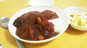 えびとかぼちゃのジャワカレー