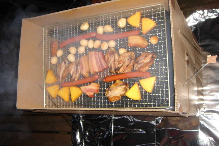 簡単 ダンボールでスモークチーズ レシピ 作り方 By ぞうのしーちゃん クックパッド 簡単おいしいみんなのレシピが359万品