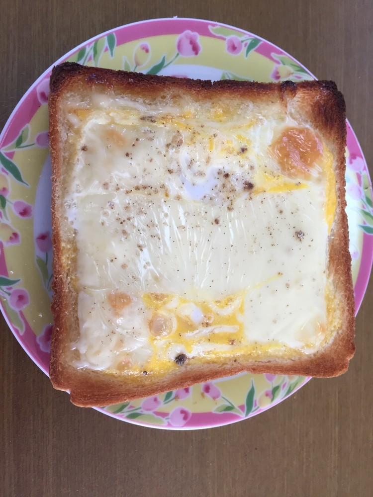 #ハムエッグチーズパン#の画像