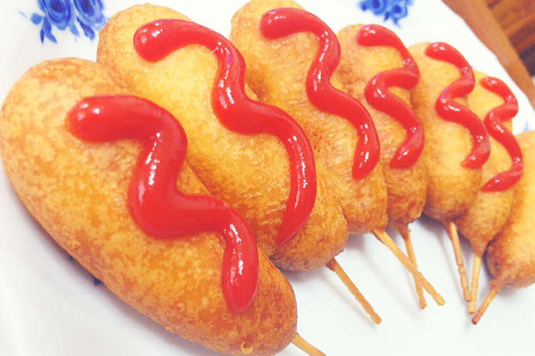 簡単アメリカンドッグ レシピ 作り方 By とびおか クックパッド 簡単おいしいみんなのレシピが353万品