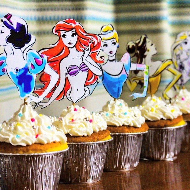 ディズニーカップケーキプリンセス レシピ 作り方 By Dたん クックパッド 簡単おいしいみんなのレシピが370万品