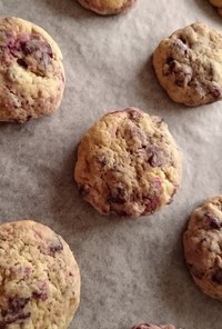 【簡単】紫いものソフトクッキー♡