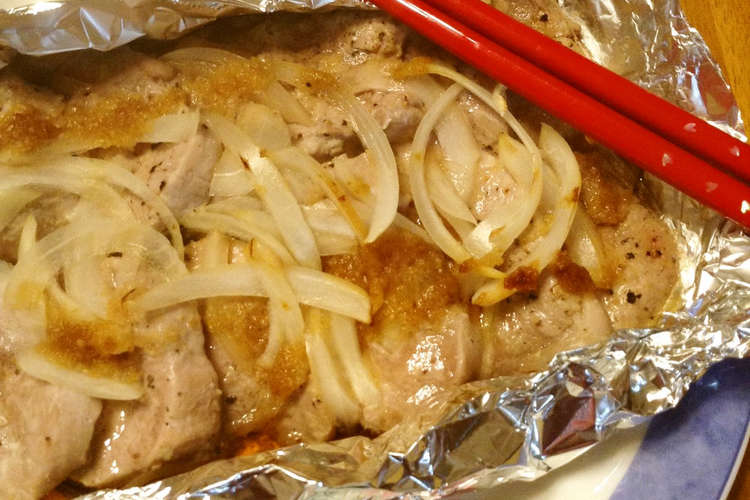 豚ヒレ肉 簡単ホイル焼き レシピ 作り方 By のりこにゃん クックパッド