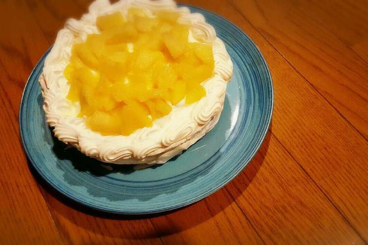 クリスマス誕生日に りんごショートケーキ レシピ 作り方 By 菓子ずきはなこ クックパッド