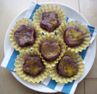 【京都丹波】紫芋のスイートポテトの写真