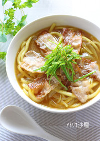10分！フライパンで簡単♪カレーうどん