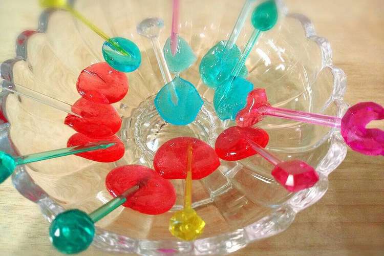 レンジで簡単 カラフルべっこう飴 レシピ 作り方 By りんちゃんpapa クックパッド 簡単おいしいみんなのレシピが358万品