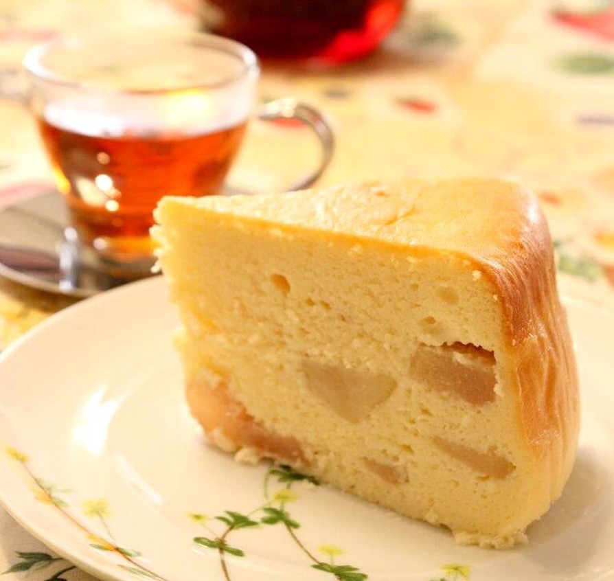 ラ・フランスのチーズスフレの画像