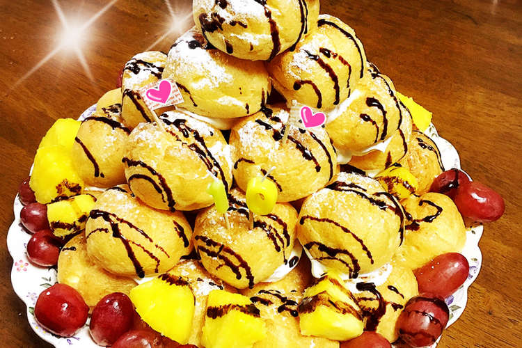 シューアイスタワーのバースデーケーキ レシピ 作り方 By もぉりゅぅひぃまま クックパッド 簡単おいしいみんなのレシピが360万品