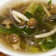 小松菜とはるさめの中華スープ