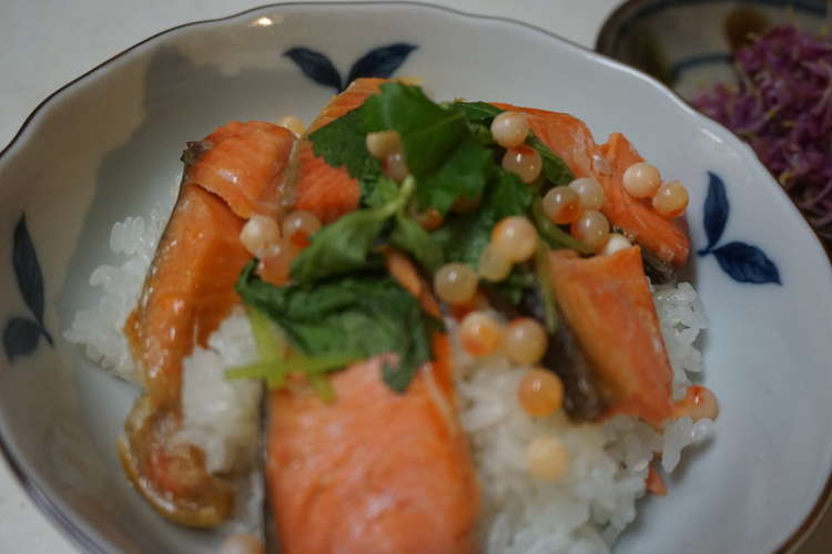 レンジで簡単 鮭わっぱ飯 レシピ 作り方 By Wolli クックパッド