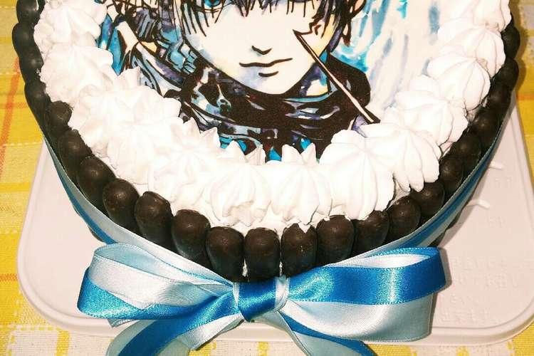 フィンガーチョコで時短 キャラケーキ レシピ 作り方 By ママん クックパッド 簡単おいしいみんなのレシピが365万品