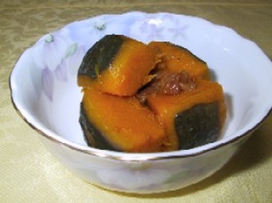 かぼちゃの梅干煮の写真