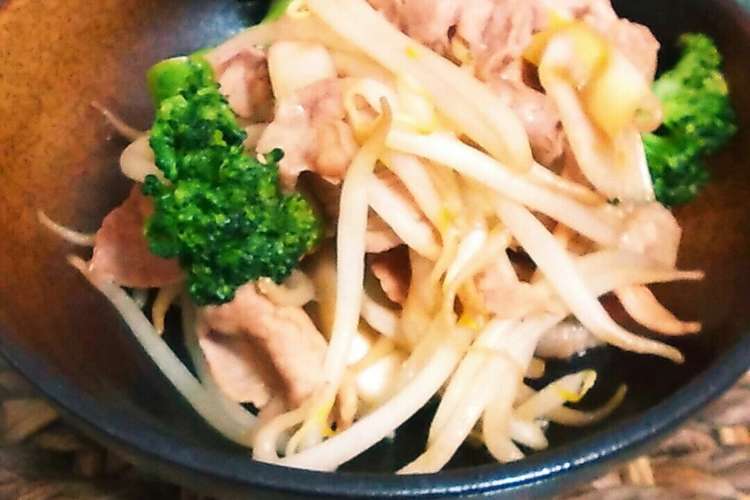 もやしとブロッコリーのオイスター炒め レシピ 作り方 By ひよこ７７７ クックパッド 簡単おいしいみんなのレシピが351万品