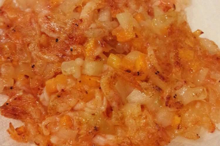 揚げ焼きで桜エビのかき揚げ レシピ 作り方 By クックcgm0u6 クックパッド