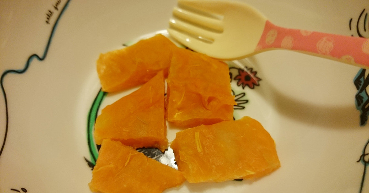 さつま芋とりんごの手掴み離乳食 後期 レシピ 作り方 By クックy4t8eb クックパッド 簡単おいしいみんなのレシピが360万品