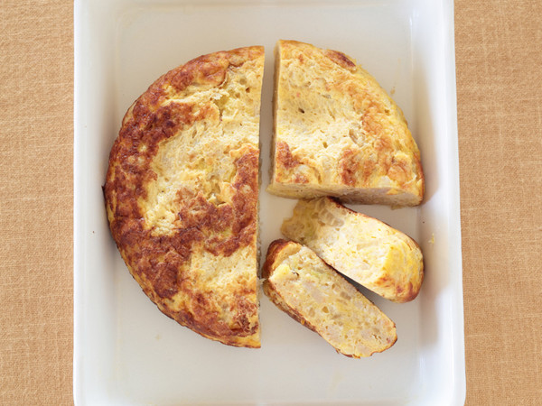 カニと白菜のフリッタータ