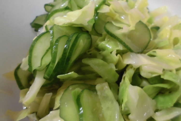 きゅうりとキャベツの酢の物 レシピ 作り方 By クック まの クックパッド 簡単おいしいみんなのレシピが353万品