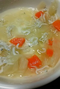 しらすの野菜スープ 離乳食