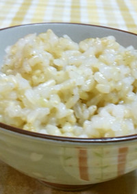 玄米の炊き方(2合/茶碗5杯分)
